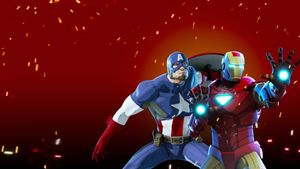 Iron Man & Captain America: Heroes United's poster