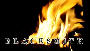 Blacksmith's poster
