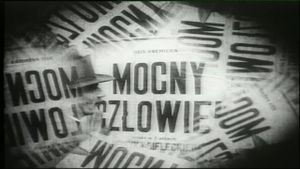 Mocny czlowiek's poster