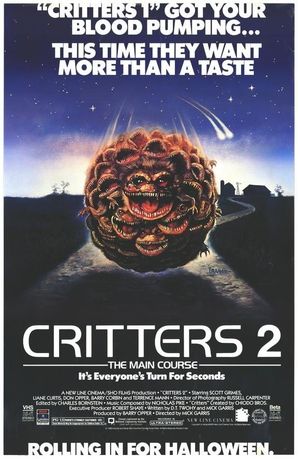 Critters 2: The Main Course's poster
