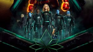 Captain Marvel's poster