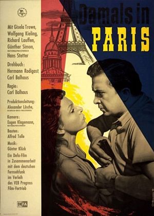 Damals in Paris's poster