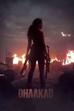 Dhaakad's poster