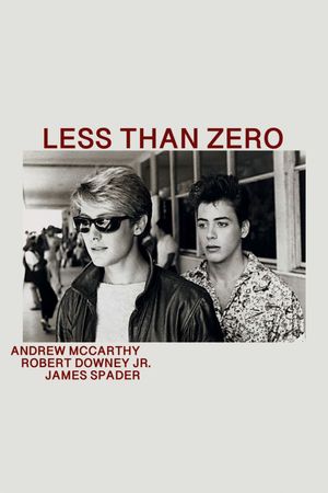 Less Than Zero's poster
