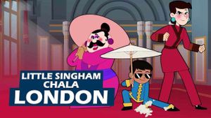 Little Singham in London's poster