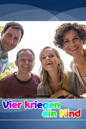Vier kriegen ein Kind's poster