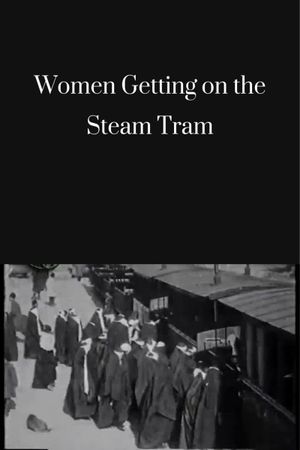 Women Getting on the Steam Tram's poster