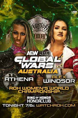 AEW ROH Global Wars Australia's poster