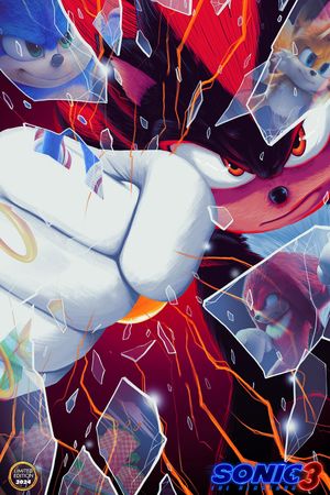 Sonic the Hedgehog 3's poster