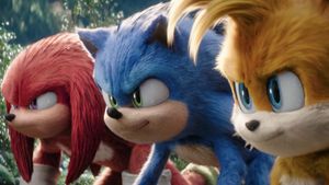 Sonic the Hedgehog 3's poster
