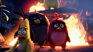 The Angry Birds Movie's poster