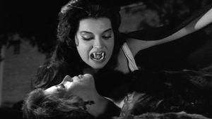 Santo vs. the Vampire Women's poster