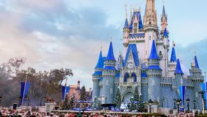 Disney Parks Magical Christmas Day Parade's poster