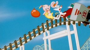 Roller Coaster Rabbit's poster