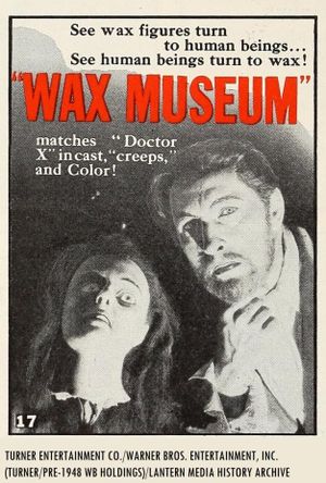 Mystery of the Wax Museum's poster