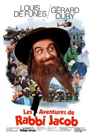 The Mad Adventures of Rabbi Jacob's poster