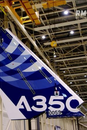 Making of: Airbus A350's poster