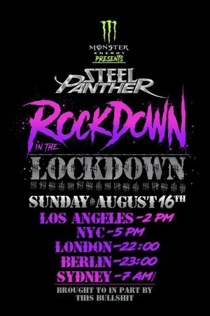 Steel Panther - Rockdown In The Lockdown's poster