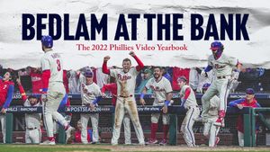 Bedlam At The Bank: The 2022 Phillies Yearbook's poster