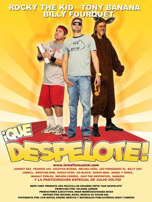 Qué Despelote! La película's poster