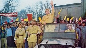 Liberation of Nanjing's poster