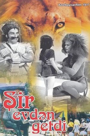 The Lion Ran Away from the House's poster