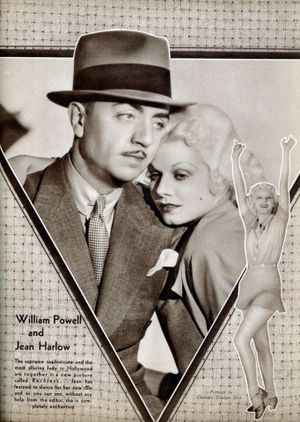 The Love Story of Jean Harlow and William Powell's poster