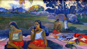 Les plus grands peintres du monde : Paul Gauguin's poster