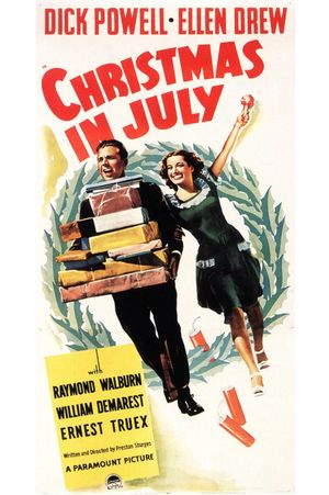 Christmas in July's poster