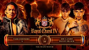 NJPW: Royal Quest IV's poster