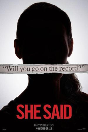 She Said's poster