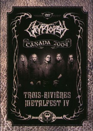 CRYPTOPSY Trois-Rivieres Metalfest IV's poster