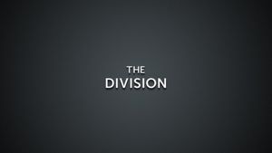 The Division's poster