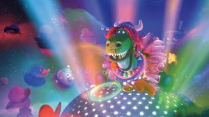 Partysaurus Rex's poster