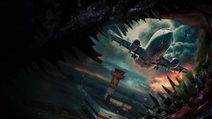 Monster on a Plane's poster