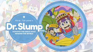 Dr. Slump and Arale-chan: Hoyoyo! The Great Race Around The World's poster