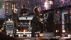 Alicia Keys - Here in Times Square's poster