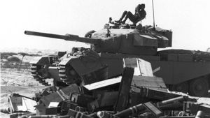 The 50 Years War: Israel and the Arabs's poster