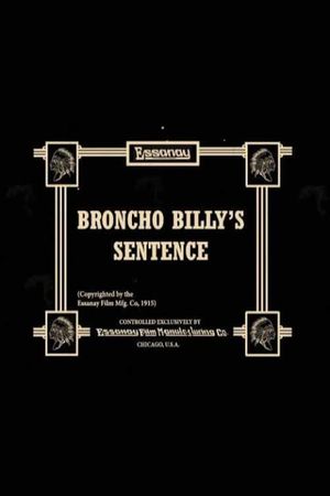 Broncho Billy's Sentence's poster