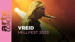 Vreid - Hellfest 2023's poster