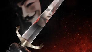 V for Vendetta's poster