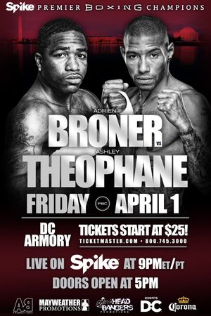 Adrien Broner vs. Ashley Theophane's poster