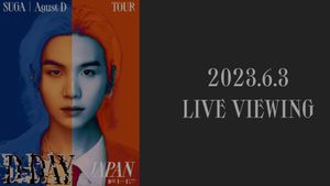 SUGA / Agust D TOUR 'D-DAY' in JAPAN : LIVE VIEWING's poster