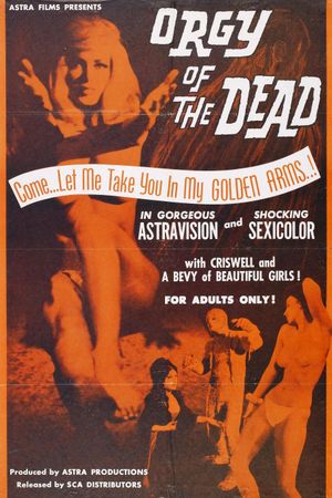 Orgy of the Dead's poster