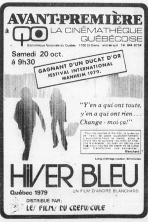 L'hiver bleu's poster