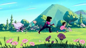 Steven Universe: The Movie: Behind the Curtain's poster