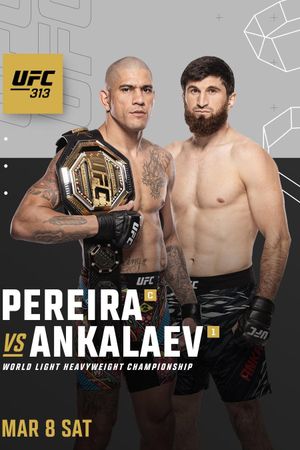 UFC 313: Pereira vs. Ankalaev's poster