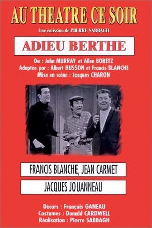 Adieu Berthe's poster