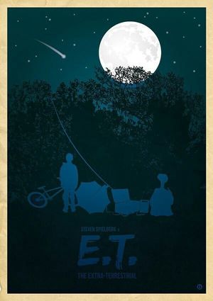 E.T. the Extra-Terrestrial's poster