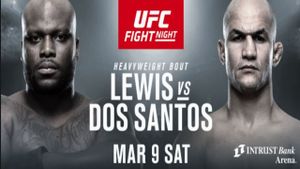 UFC Fight Night 146: Lewis vs. dos Santos's poster